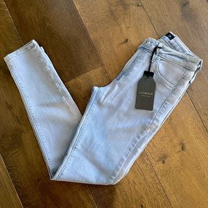 Lavender High Rise Cropped Skinny Jean by Just Black - size 24 NWT